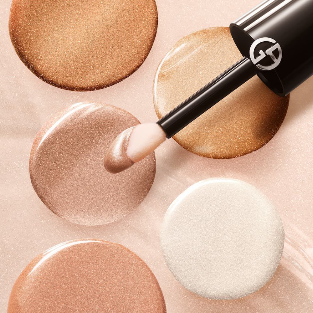 輕透亮水緞光影露